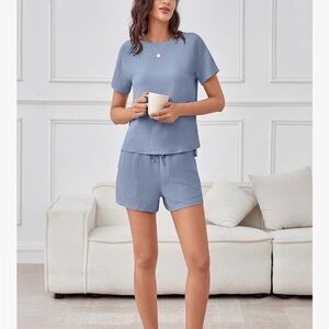 Women's Blue Sleepwear Set